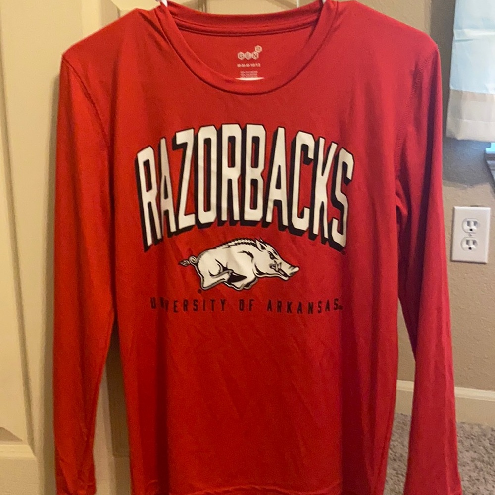 Red Arkansas long sleeve